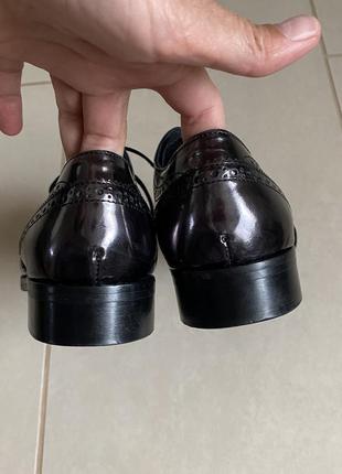 Туфли оксфорды демисезонные кожаные размер 39( идеально на 38-38,58 фото