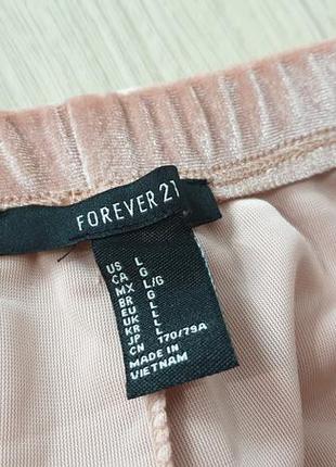 Forever21  бархатные шортики4 фото