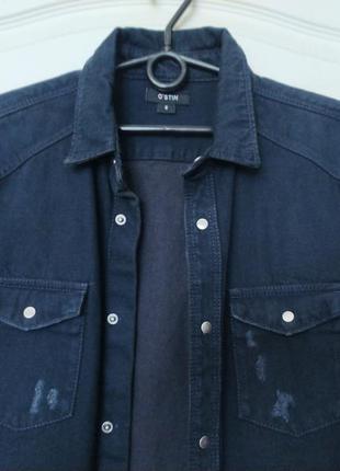 Пиджак куртка джинсовая o'stin, р-р s7 фото