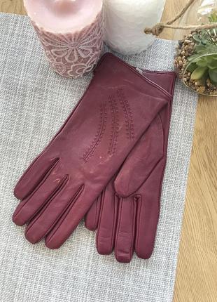 Жіночі рукавички натуральна шкіра