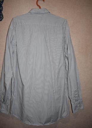 Рубашка lacoste длинный рукав полоска2 фото
