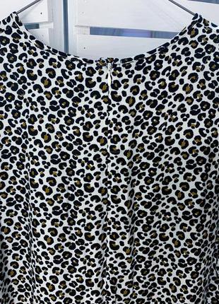 Сукня вільний пошиття анималистичный принт леопард6 фото