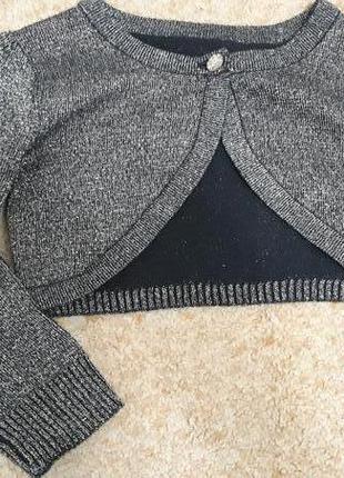 Фирменная кофта-болеро  2-3года