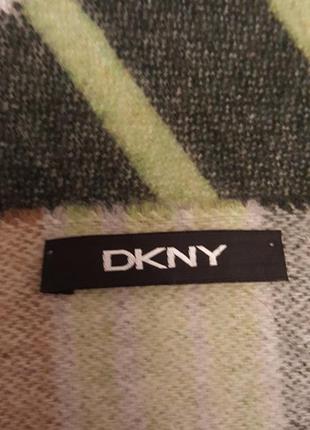 Шерстяной шарф dkny7 фото