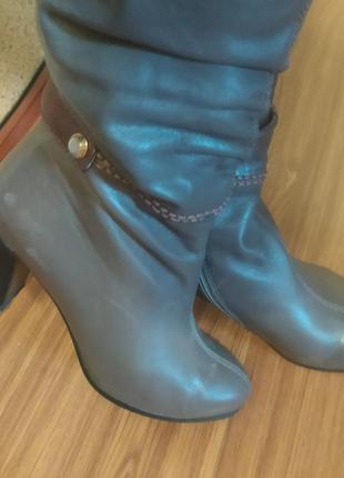 Распродажа! сапожки италия кожа