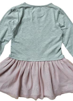 Платье с длинным рукавом для девочки 5-6 лет c&a германия размер 1162 фото