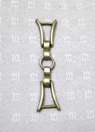Пряжка аксесуар з'єднувальний для пояса/хлястика фурнітура для шиття декор сріблястий метал3 фото