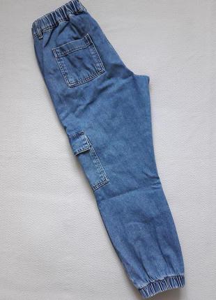 Актуальні джинси карго висока посадка denim co7 фото