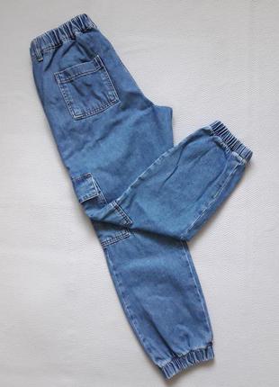 Актуальні джинси карго висока посадка denim co8 фото