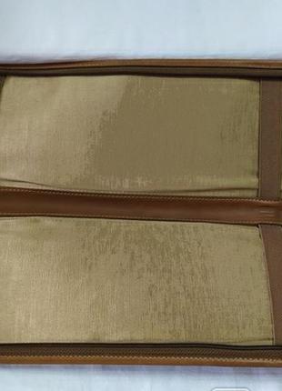 Фирменная номерная сумочка для галстуков original ghurka bag 43. №l410. 40,5х13см.7 фото