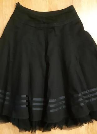 Роскошная миди юбка клеш р с-м-л