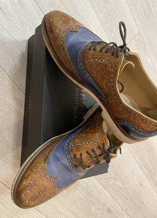 Мужские туфли ручной работы!