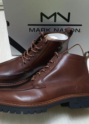 Новые мужские кожаные ботинки mark nason4 фото