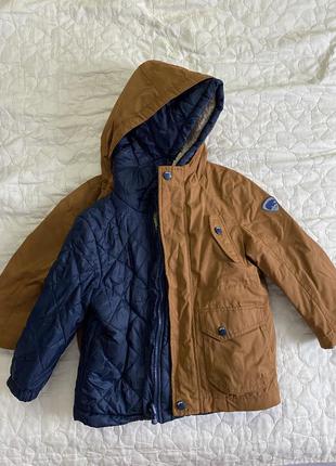 Куртка парка 3в1 h&m c&a