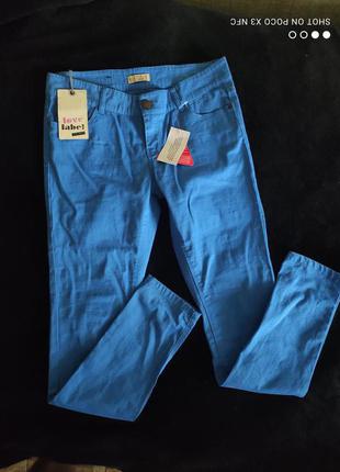 Суперовые яркие джинсы пот-41-44 см