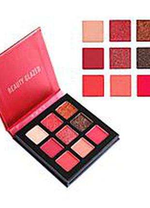 Палетка теней beauty glazed 9 colors eyeshadow palette1 фото