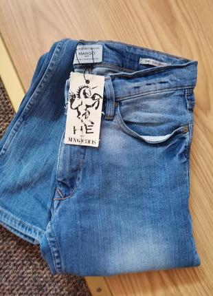 Джинсы новые джинсовые 36 mango1 фото