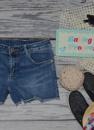 11 - 12 років 152 см фірмові круті яскраві джинсові шорти шортики дівчинці зара zara