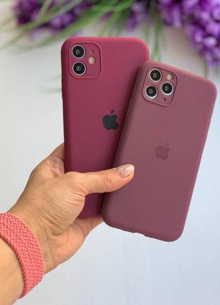 Чехол марсала для iphone 11, 11 pro, 11 pro max