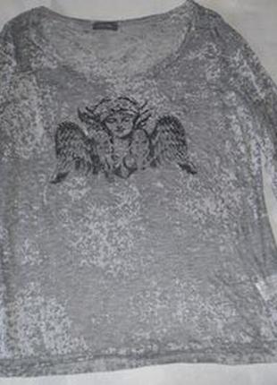 Кофточка marc aurel с изображением феникса, оригинал, италия1 фото