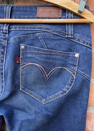 Фирменные джинсы low rise skinny с эффектом push-up w27 l345 фото