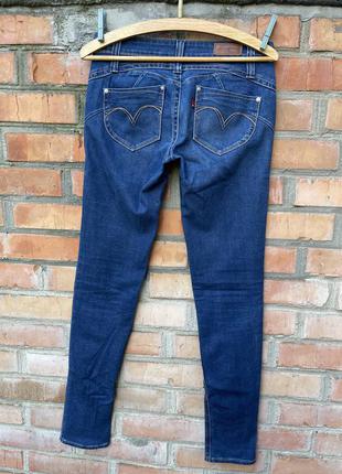 Фирменные джинсы low rise skinny с эффектом push-up w27 l347 фото