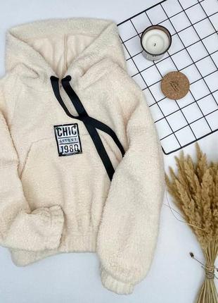 Меховое худи