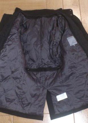 Куртка мужская черная матиник пальто чоловіче чорне matinique🧥 р.s-m🇩🇰🇨🇳4 фото