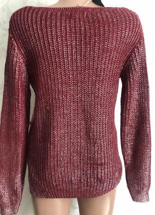 Красивенный шикарный теплый свитер джемпер трендовый модный стильный  супер2 фото
