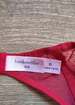 Мереживна підв'язка для панчіх hunkemoller пояс для панчіх ажурний l - xl