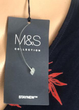 Футболка блуза блузка красивая шикарная модная стильная marks m&s6 фото