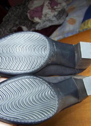 Натуральные замшевые лоферы туфли с бантом zett 39р стелька7 фото