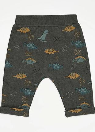 Комплект реглан и штаны george "dinosaur" 6-9 мес4 фото