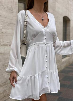 Шифоновое платье