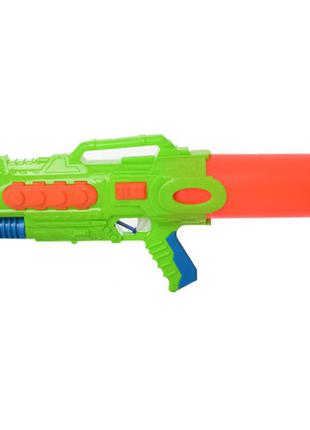 Водяной автомат помповый 48 см зелено-оранжевый mr 0243