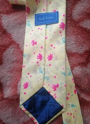 Paul smitt floral street шовкова краватка.
