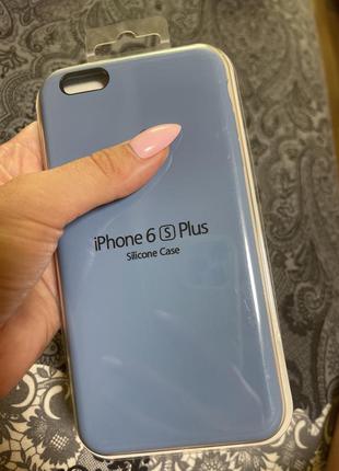 Чехол iphone 6 s plus silicone case