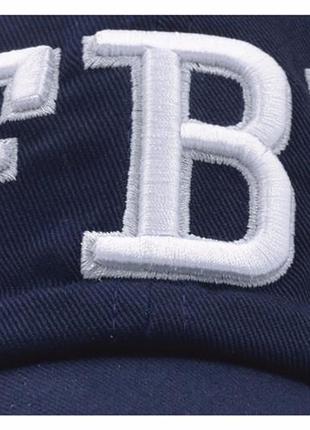 Кепка бейсболка fbi (фбр), унісекс синя3 фото