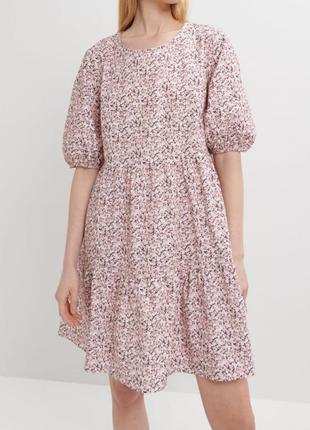 Платье с цветочным узором