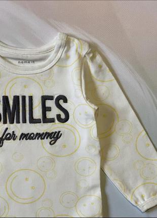 Боди smiles for mommy2 фото