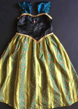 Карнавальное платье анны 9-10 лет