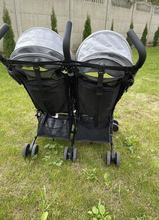 Britax. коляска для двійні погодок близнюків7 фото