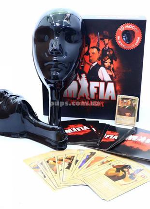 Настольная игра мафия карты маски для компании набор для взрослых 0134r-10