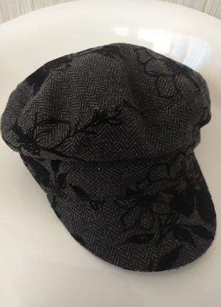 Кепка твідовий сіра , great horse , 55--57 см