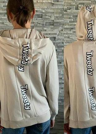 Толстовка на девочку фирмы zara 3