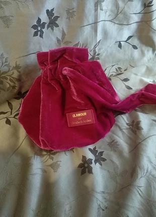 Шикарная косметичка клатч велюр