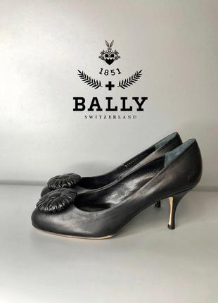 Bally шкіряні люксові туфлі від швейцарського бренду човники rundholz owens