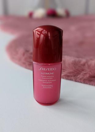 Антивікова сироватка, концентрат для особи shiseido ultimune power infusing concentrate, 10мл1 фото