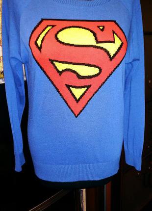 Джемпер 46р.ярко синий