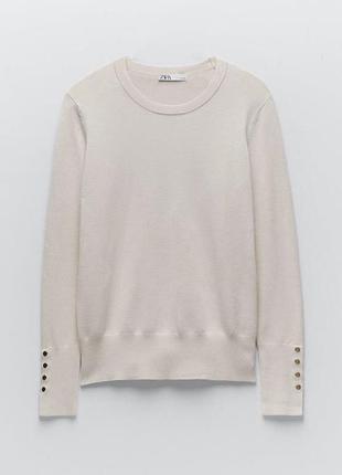 Базовый свитер zara р.s